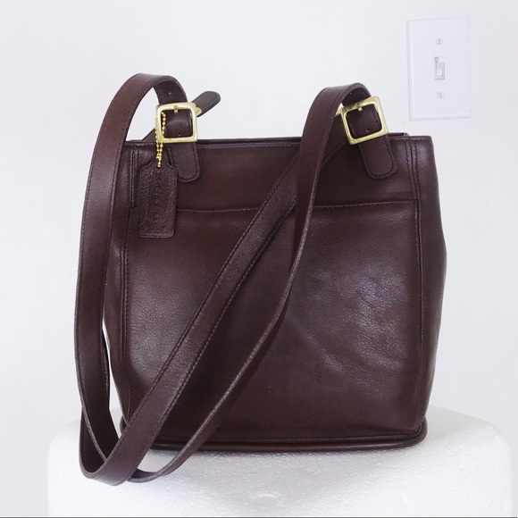 Coach Handbags - Coach Vintage Leather Classic Bucket Shoulder Bag